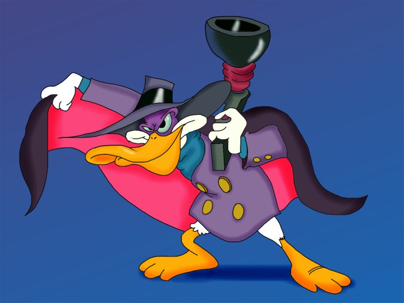 Черный плащ Darkwing Duck
