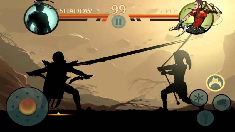 Шадоу файт 2 бой