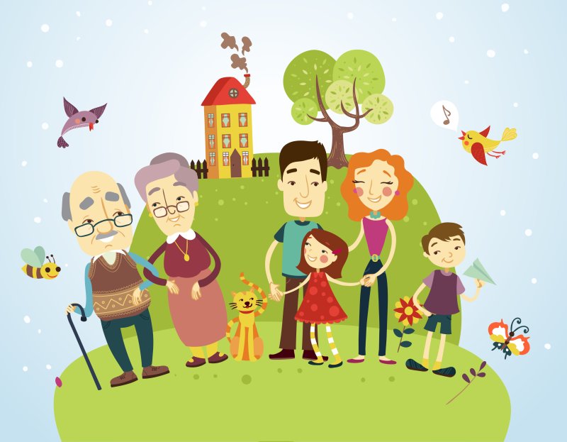 Картинки с изображением семьи