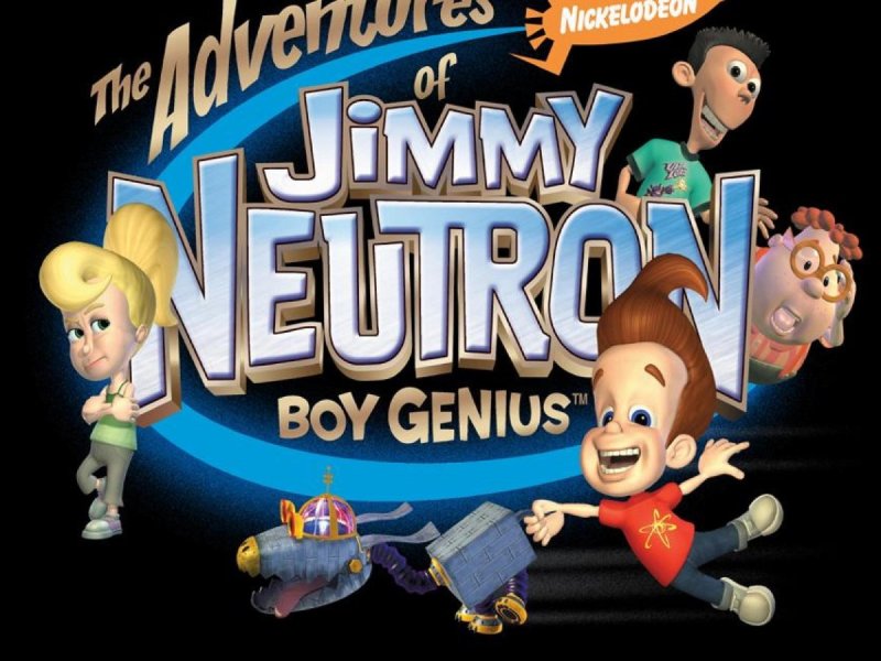 Приключения Джимми нейтрона мальчика-гения заставка