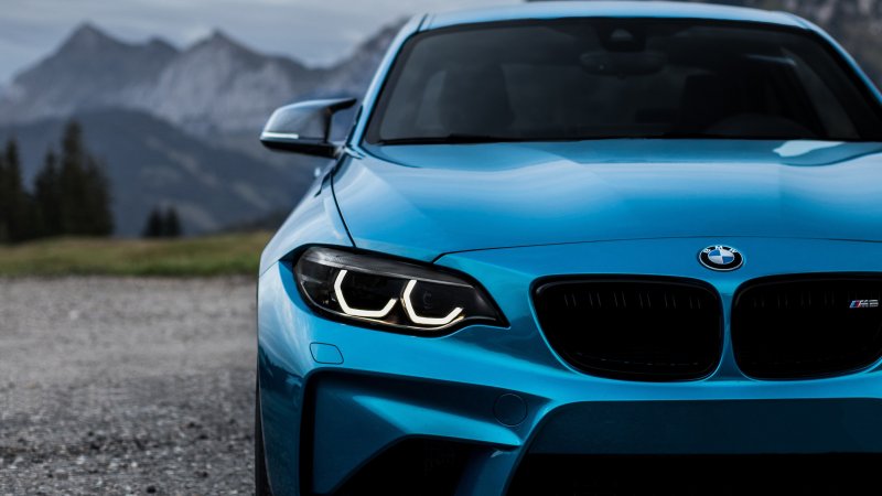 BMW m2 Blue