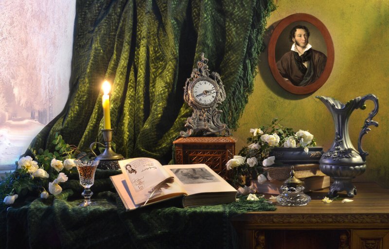 Литературная гостиная читаем Пушкина