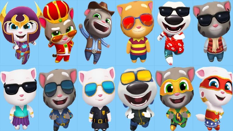 Том за золотом персонажи