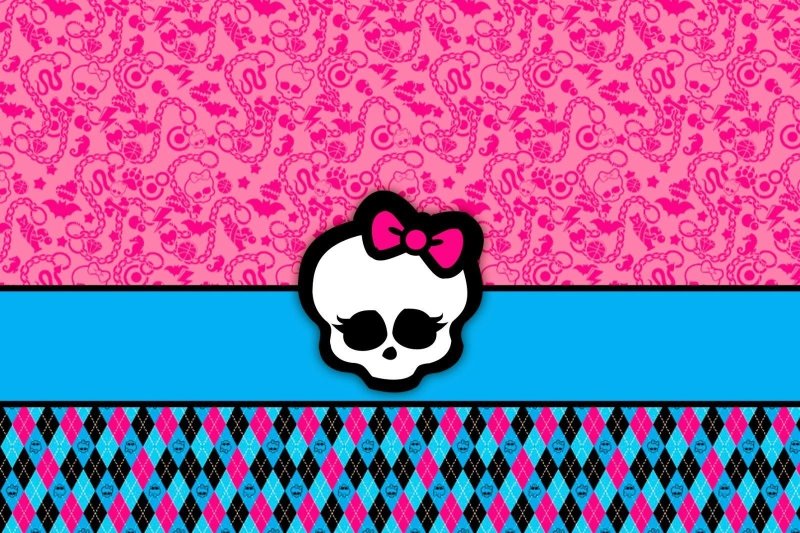 Узоры в стиле Монстер Хай