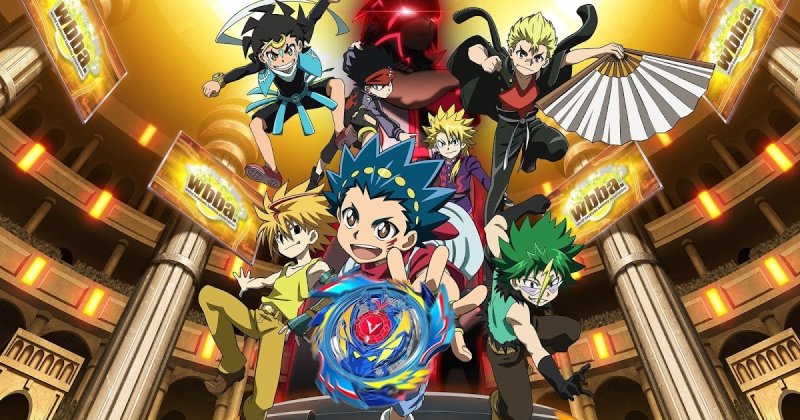 Аниме Бейблэйд Берст