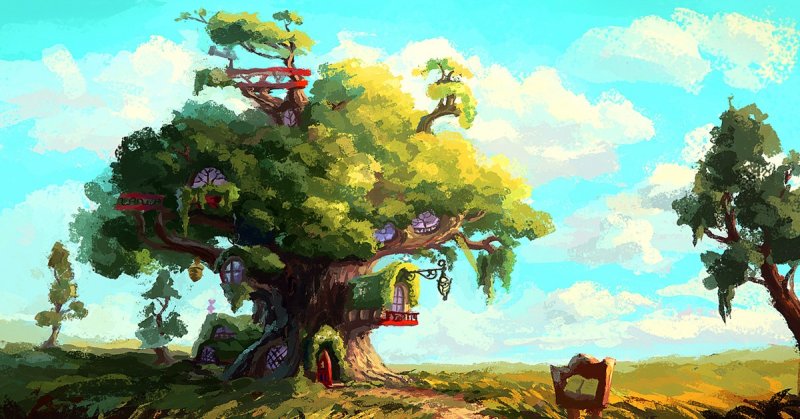 Дуб зеленый