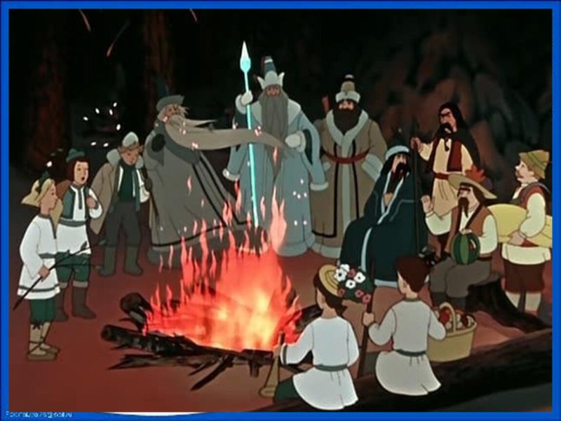 Маршак 12 месяцев мультфильм