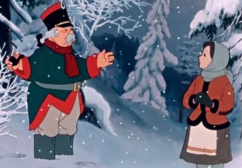 Двенадцать месяцев Советский мультфильм