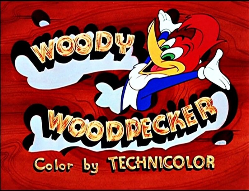 Герои мультфильма Вуди Вудпекер