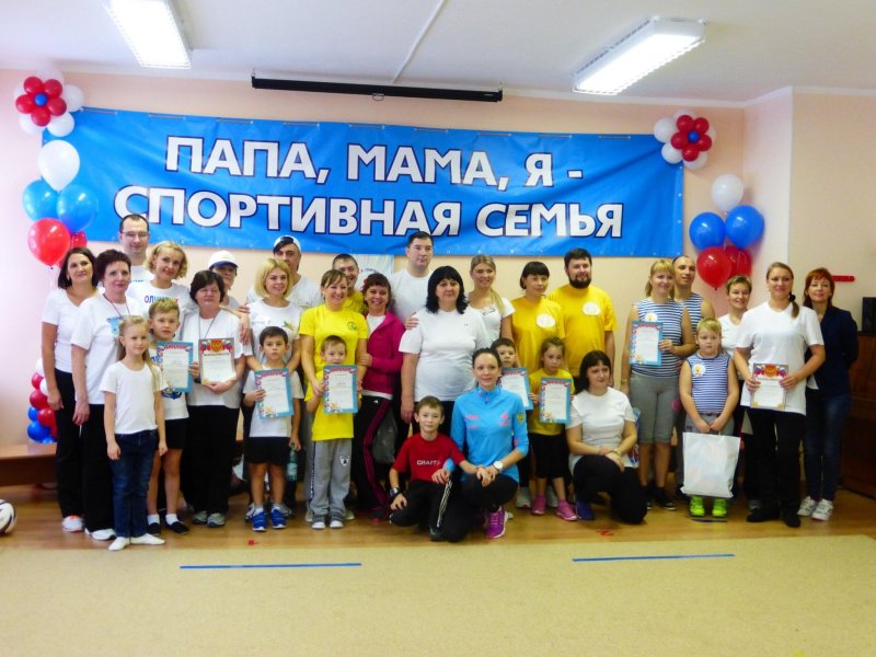 Конкурс мама папа я спортивная семья в школе