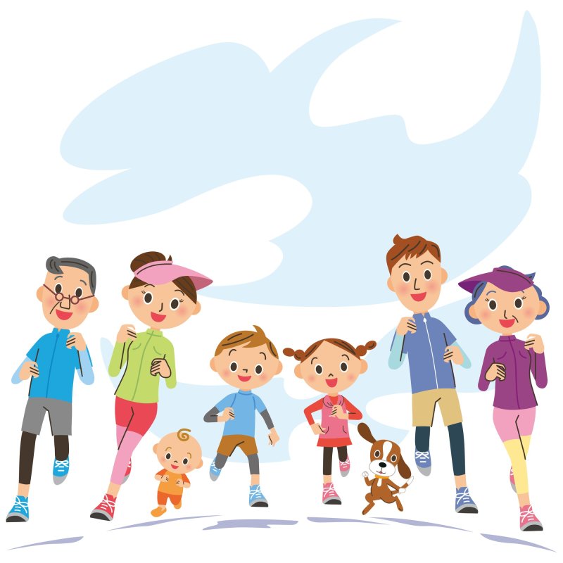 Спортивная семья