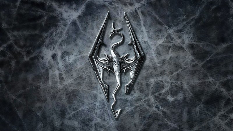 Скайрим the Elder Scrolls 5 logo