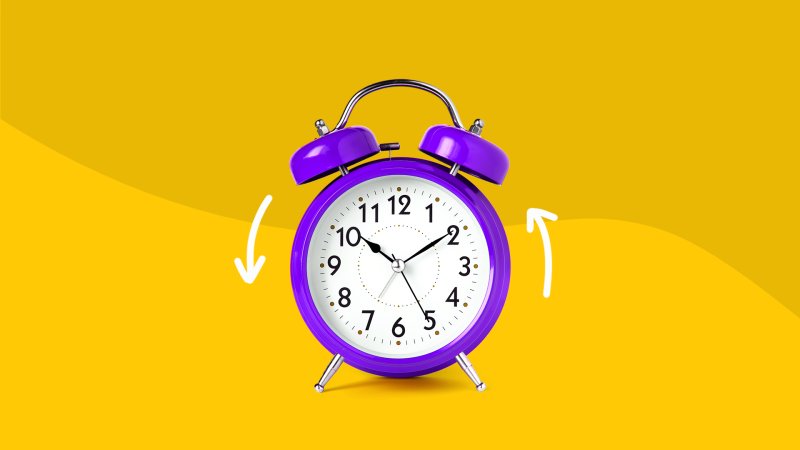 Будильник фон