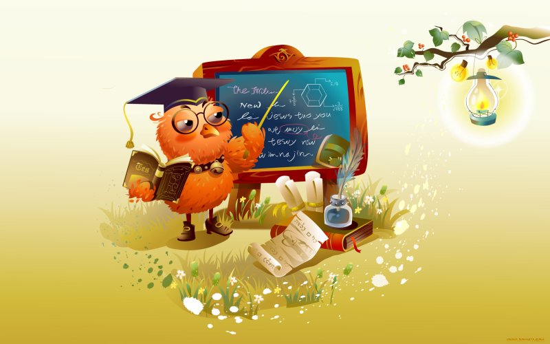 Фон на школьную тему