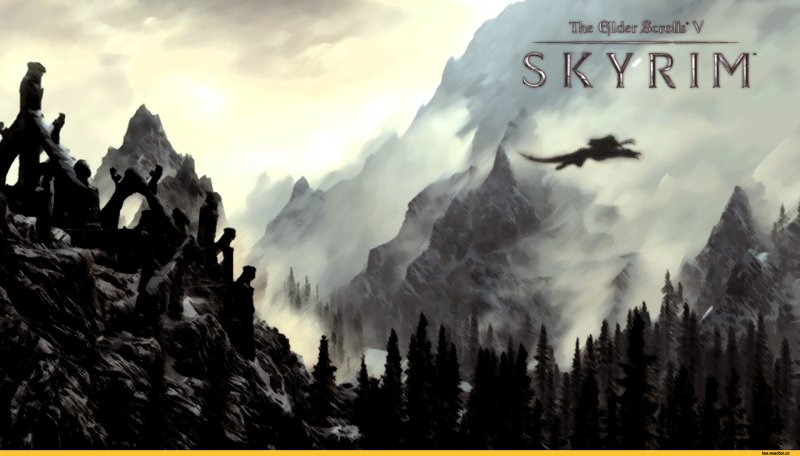 Скайрим заставка на рабочий стол