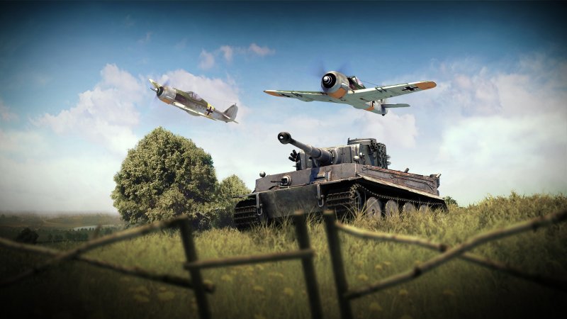 Игра War Thunder танки