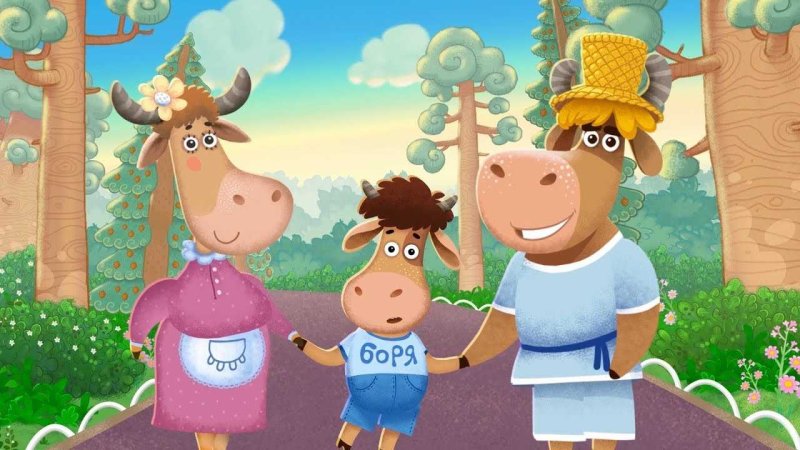 Мультик Даша Буренка Даша