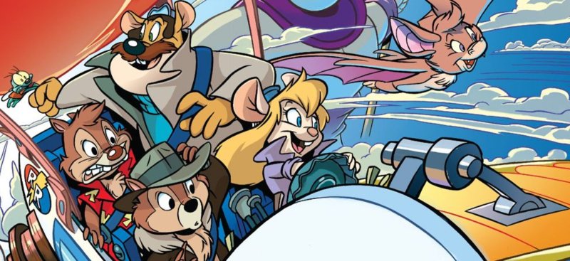 Чип и Дейл спешат на помощь мультсериал 1