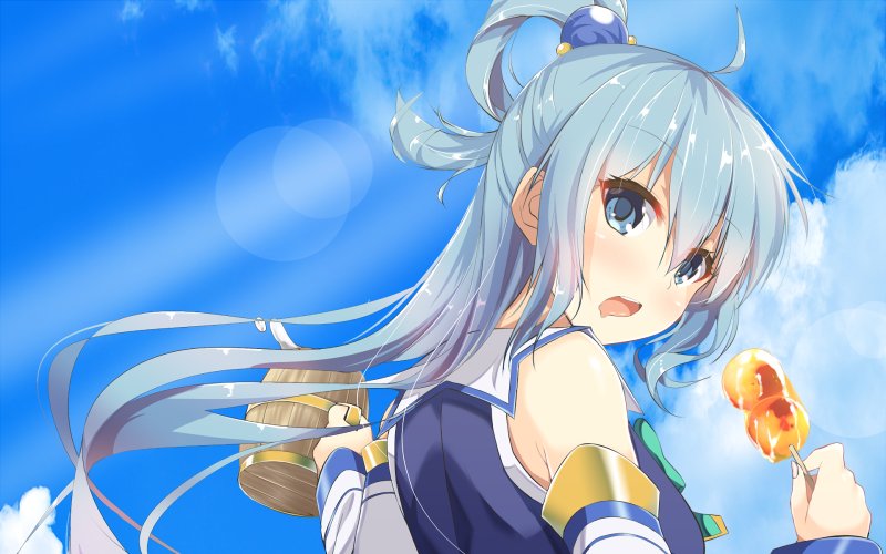 Аниме Konosuba Aqua