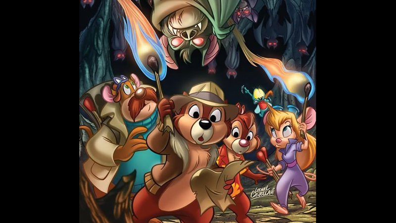 Чип и Дейл спешат на помощь дом