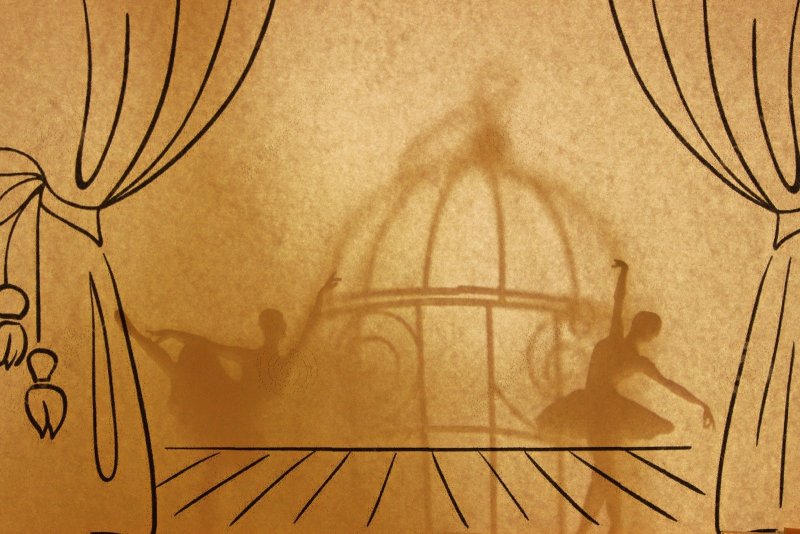 Театральный фон для презентации