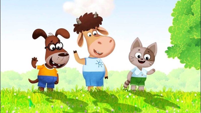 Буренка Даша Борька