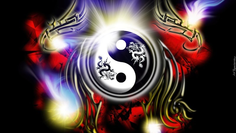 Дракон Инь Янь