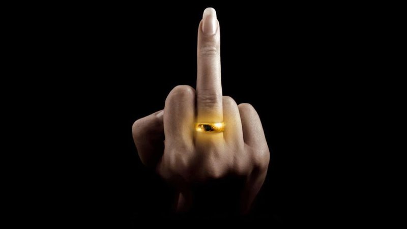 Средний палец