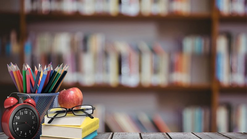 Стильный школьный фон