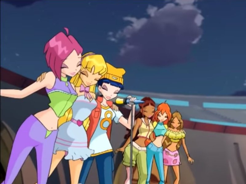 Винкс на итальянском 1 сезон