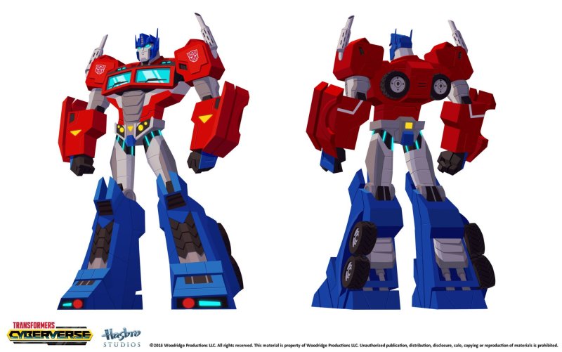 Transformers Prime Cyberverse Optimus Prime