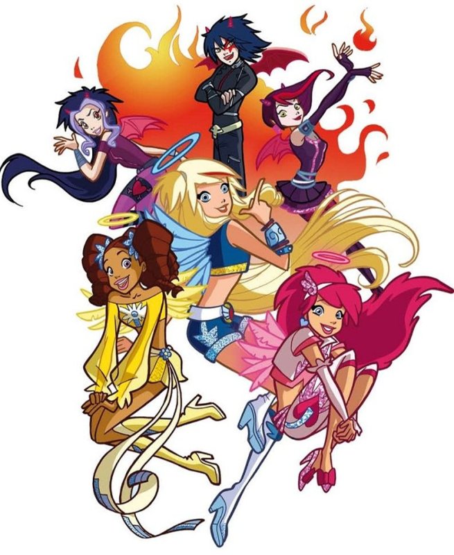 Мультсериал ангелы друзья