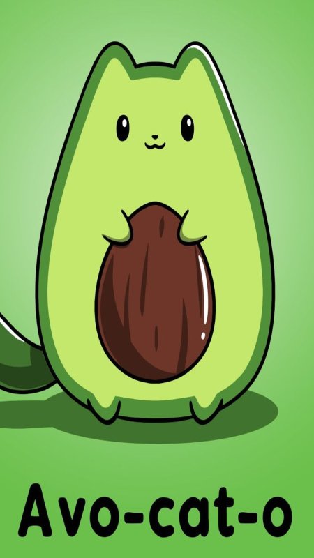 Заставки на телефон с авокадо