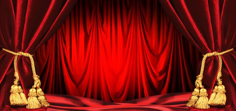 Театральные шторы