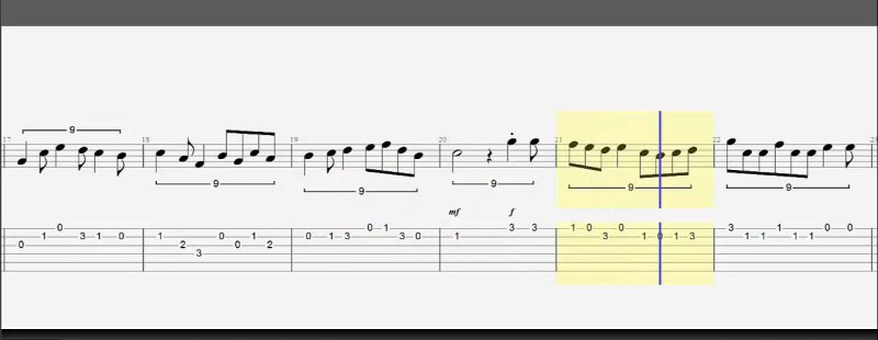 Табулатура в пещере горного короля
