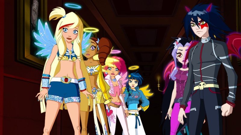 Друзья ангелов мультсериал