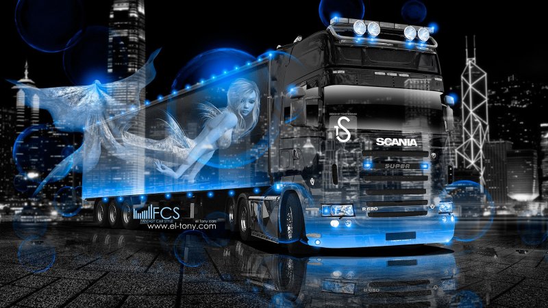 Scania v8 Tuning Night