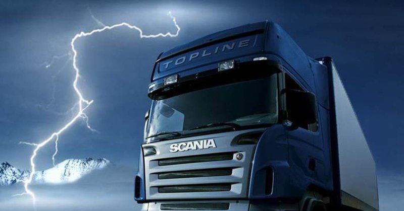 Скания большегруз