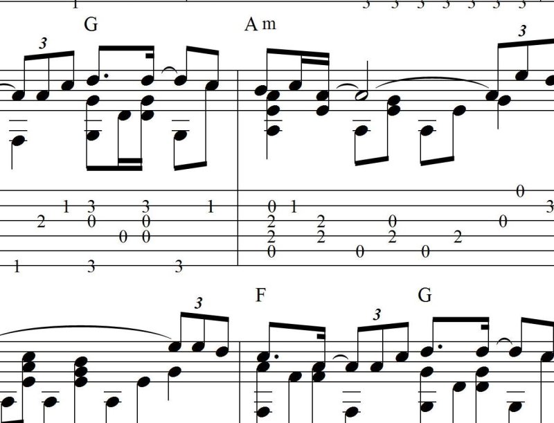 Табы для гитары Ария