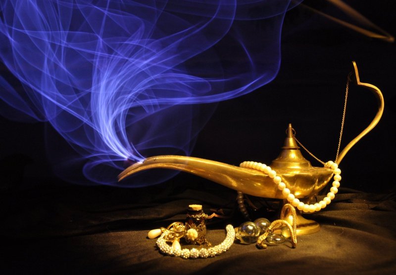 Волшебная лампа Джина