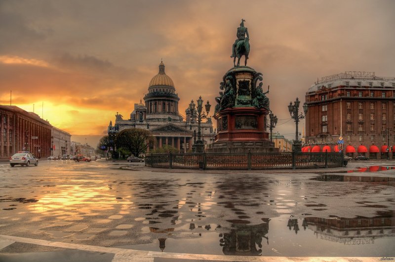 Исаакиевский собор площадь