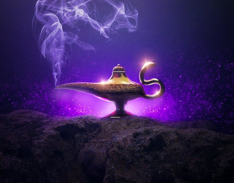 Лампа Аладина аладин