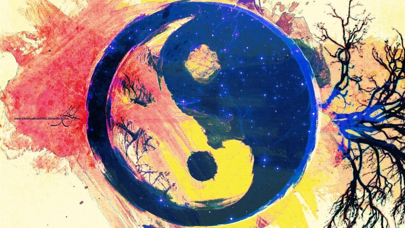 Инь Янь картинки на рабочий стол