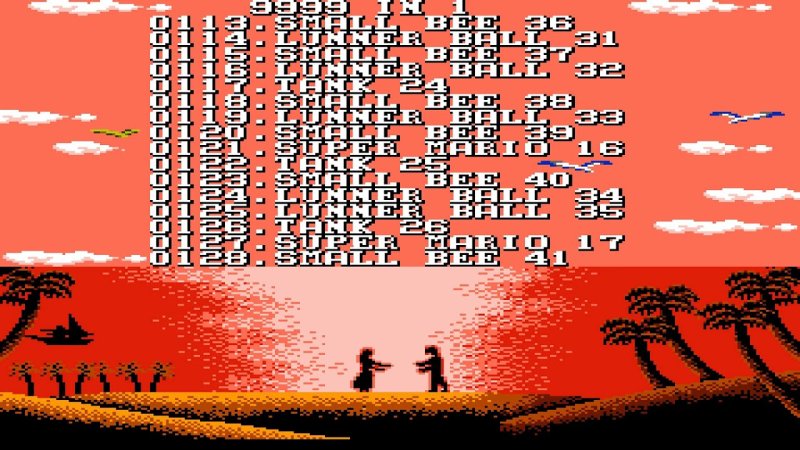 Картридж Денди 9999 игр