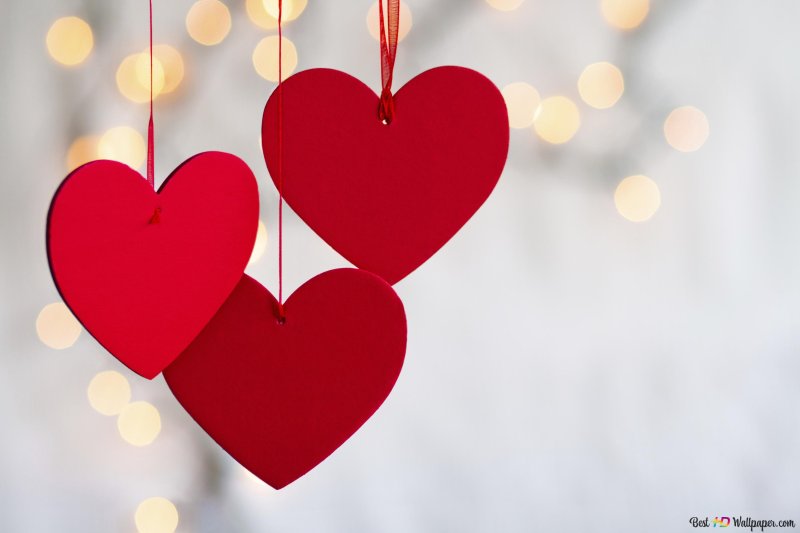 Обои с сердечками