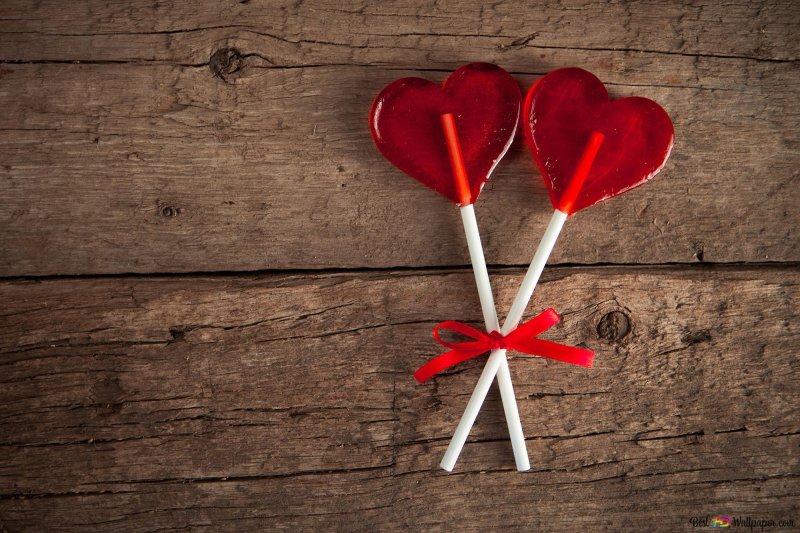 Обои с сердечками