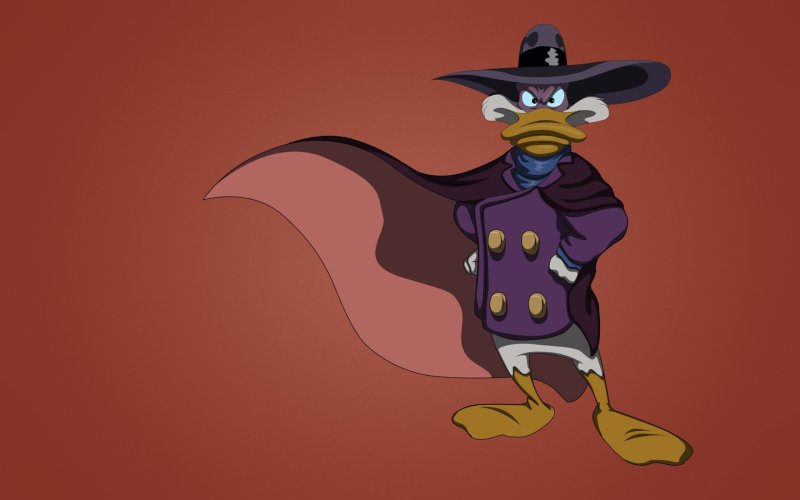 Черный плащ Darkwing Duck