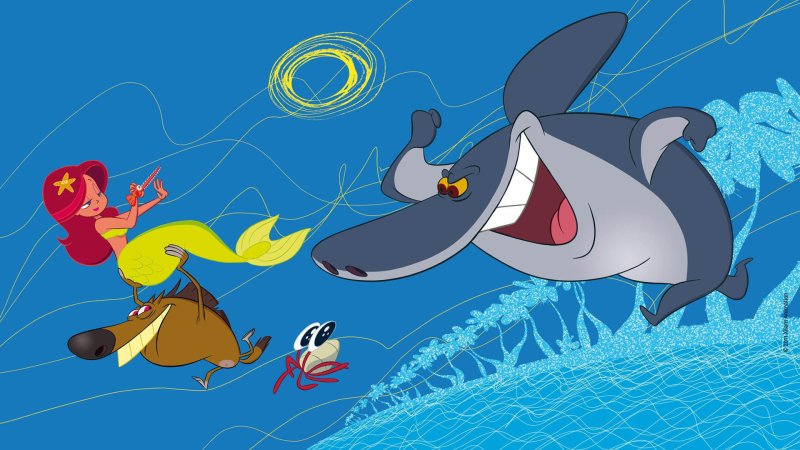 Мультфильм зиг и Шарко