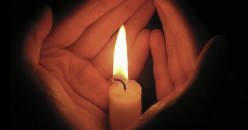 Свеча скорби