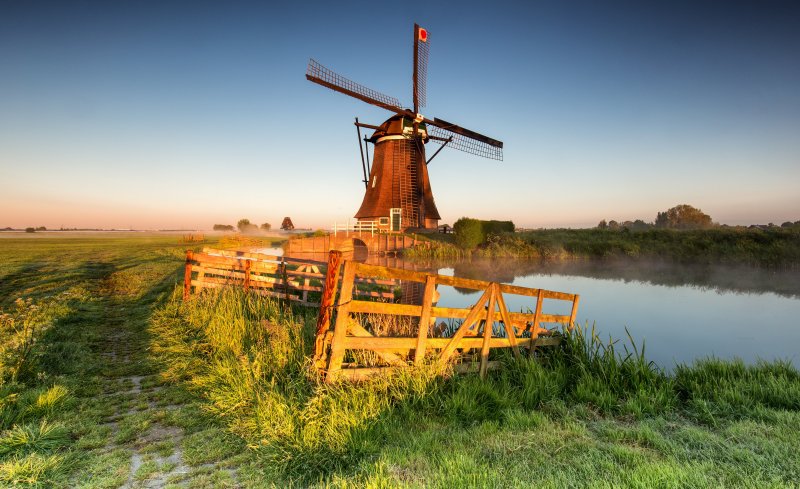 Ветряные мельницы в Голландии